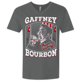T-Shirts Heavy Metal / X-Small Gaffney Bourbon Men's Premium V-Neck