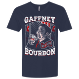 T-Shirts Midnight Navy / X-Small Gaffney Bourbon Men's Premium V-Neck