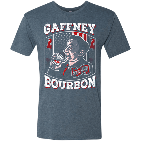 T-Shirts Indigo / Small Gaffney Bourbon Men's Triblend T-Shirt