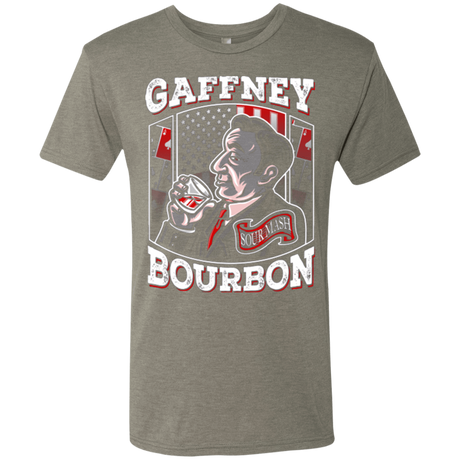 T-Shirts Venetian Grey / Small Gaffney Bourbon Men's Triblend T-Shirt