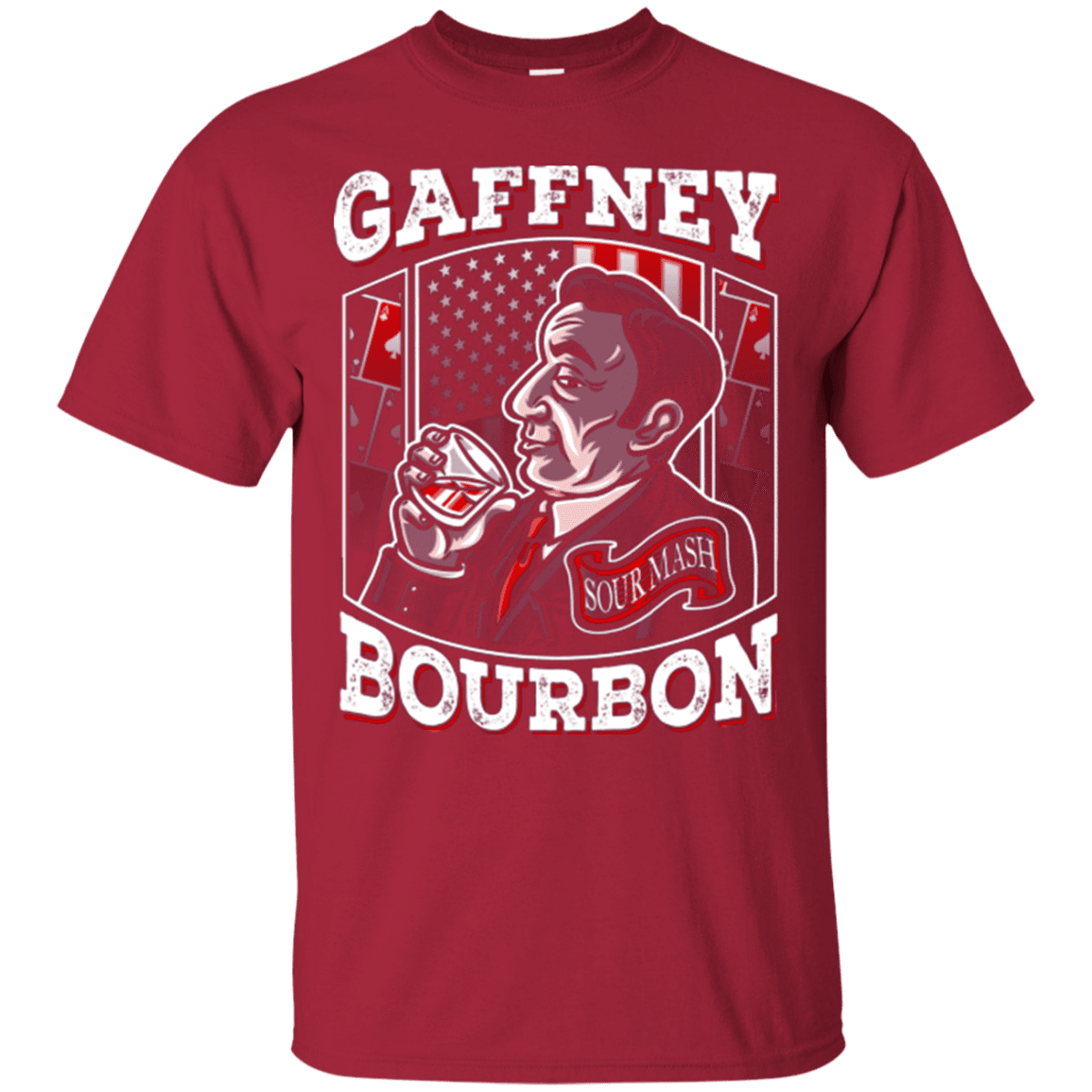 T-Shirts Cardinal / Small Gaffney Bourbon T-Shirt