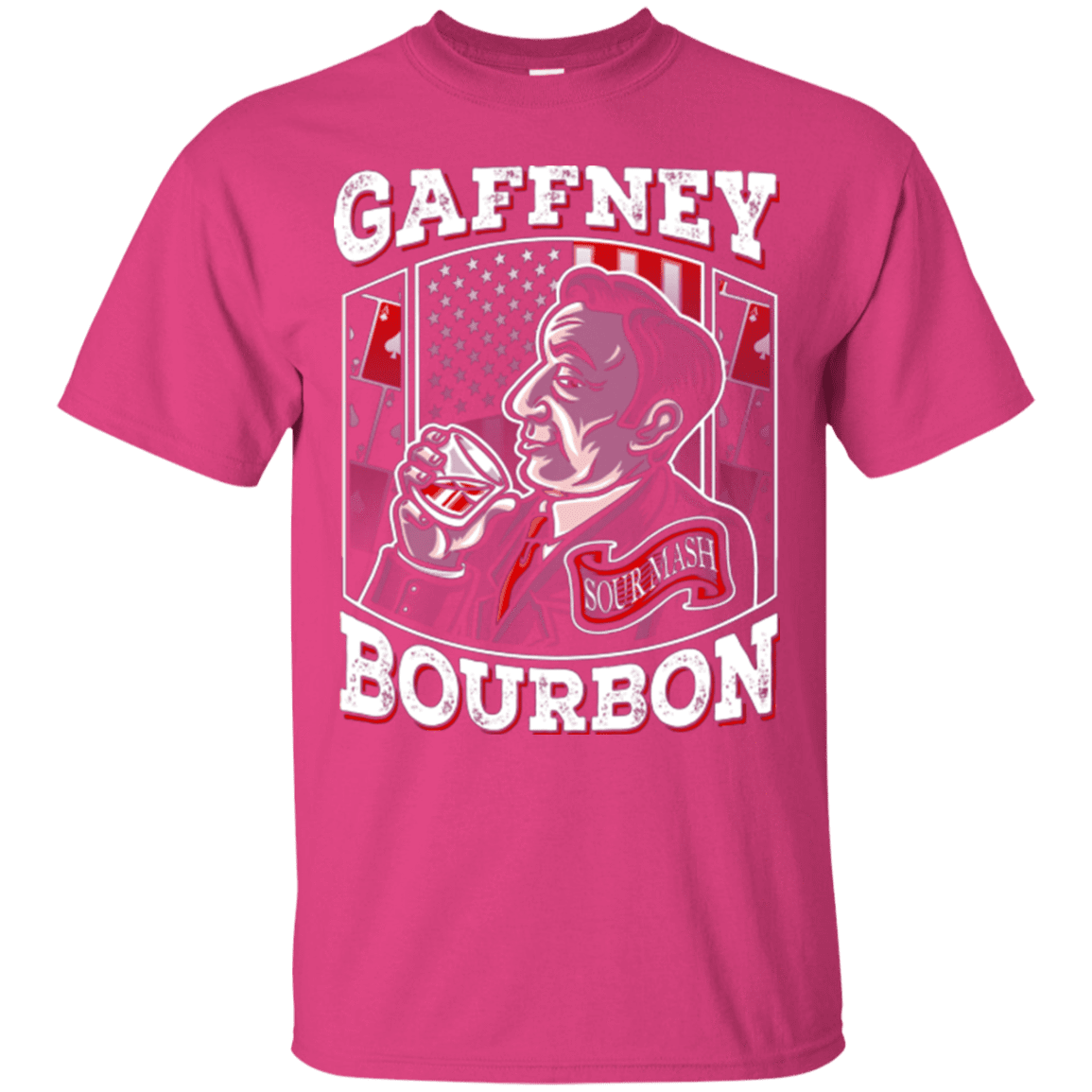T-Shirts Heliconia / Small Gaffney Bourbon T-Shirt