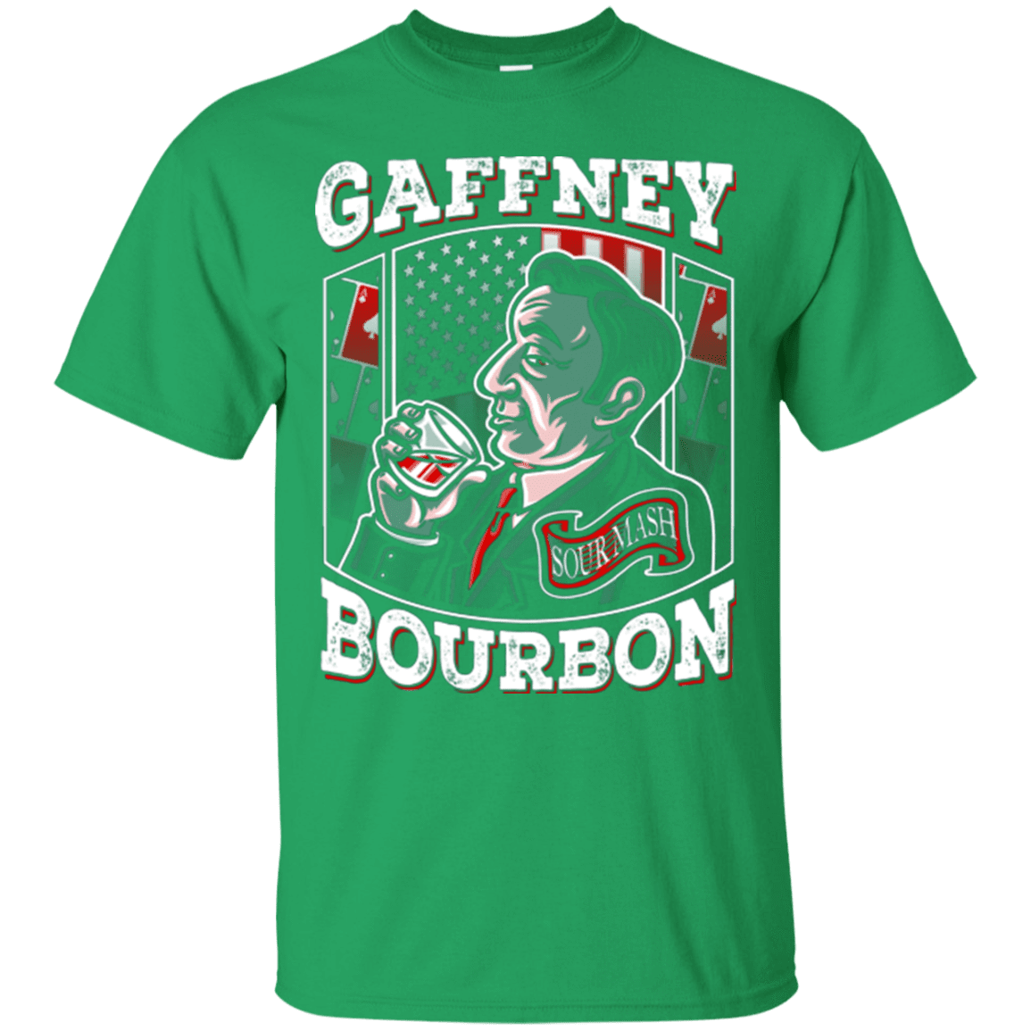 T-Shirts Irish Green / Small Gaffney Bourbon T-Shirt