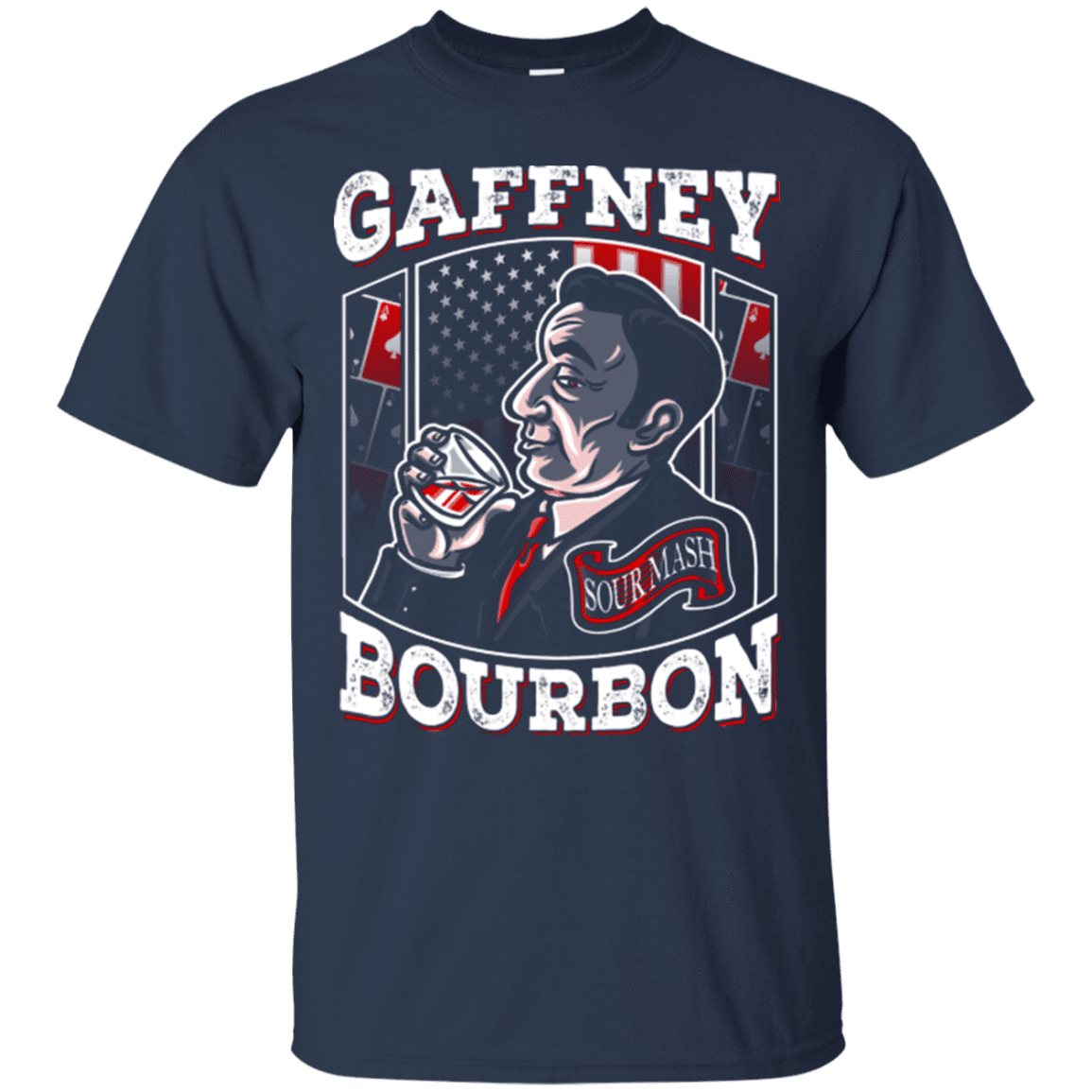 T-Shirts Navy / Small Gaffney Bourbon T-Shirt