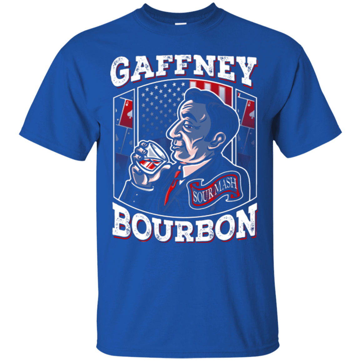 T-Shirts Royal / Small Gaffney Bourbon T-Shirt