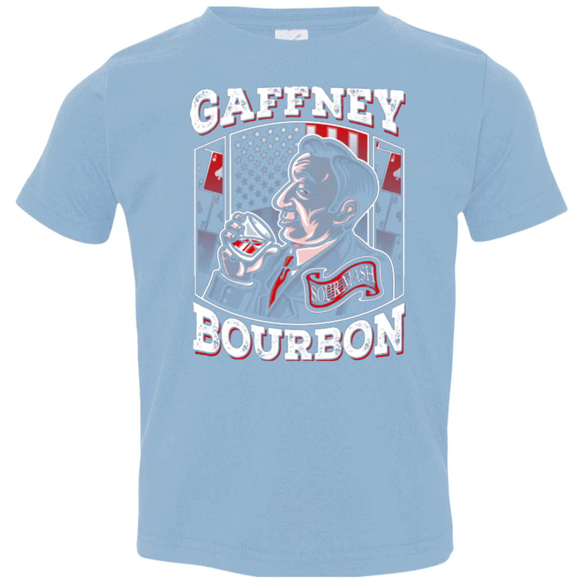 T-Shirts Light Blue / 2T Gaffney Bourbon Toddler Premium T-Shirt