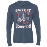 T-Shirts Indigo / X-Small Gaffney Bourbon Triblend Long Sleeve Hoodie Tee