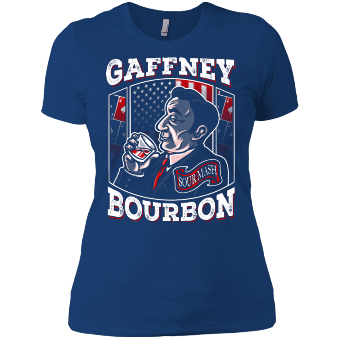 T-Shirts Royal / X-Small Gaffney Bourbon Women's Premium T-Shirt