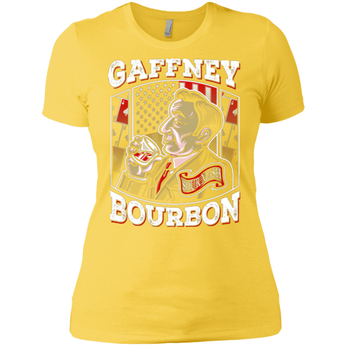 T-Shirts Vibrant Yellow / X-Small Gaffney Bourbon Women's Premium T-Shirt