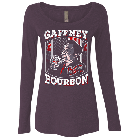 T-Shirts Vintage Purple / Small Gaffney Bourbon Women's Triblend Long Sleeve Shirt
