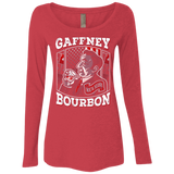 T-Shirts Vintage Red / Small Gaffney Bourbon Women's Triblend Long Sleeve Shirt