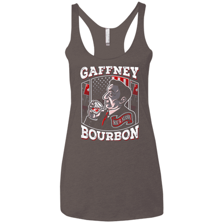 T-Shirts Macchiato / X-Small Gaffney Bourbon Women's Triblend Racerback Tank