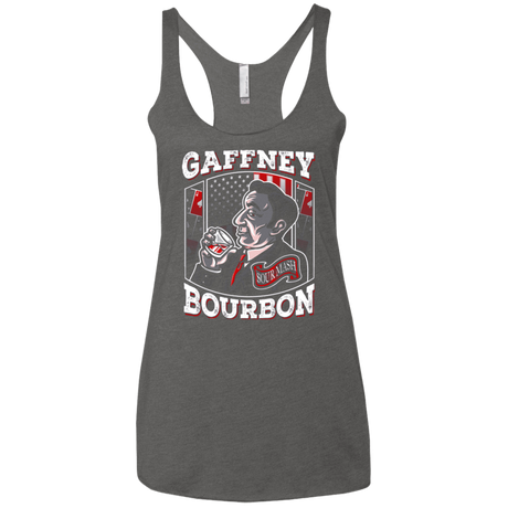 T-Shirts Premium Heather / X-Small Gaffney Bourbon Women's Triblend Racerback Tank