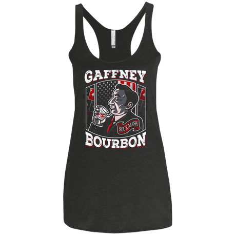 T-Shirts Vintage Black / X-Small Gaffney Bourbon Women's Triblend Racerback Tank