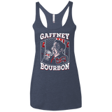 T-Shirts Vintage Navy / X-Small Gaffney Bourbon Women's Triblend Racerback Tank