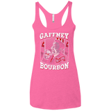 T-Shirts Vintage Pink / X-Small Gaffney Bourbon Women's Triblend Racerback Tank