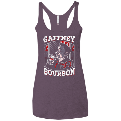 T-Shirts Vintage Purple / X-Small Gaffney Bourbon Women's Triblend Racerback Tank