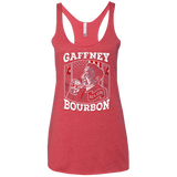T-Shirts Vintage Red / X-Small Gaffney Bourbon Women's Triblend Racerback Tank