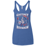 T-Shirts Vintage Royal / X-Small Gaffney Bourbon Women's Triblend Racerback Tank