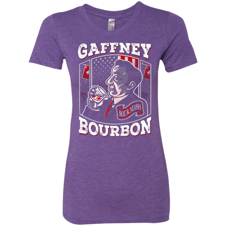 T-Shirts Purple Rush / Small Gaffney Bourbon Women's Triblend T-Shirt