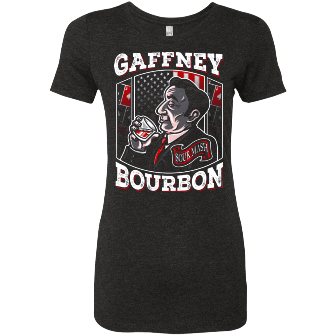 T-Shirts Vintage Black / Small Gaffney Bourbon Women's Triblend T-Shirt