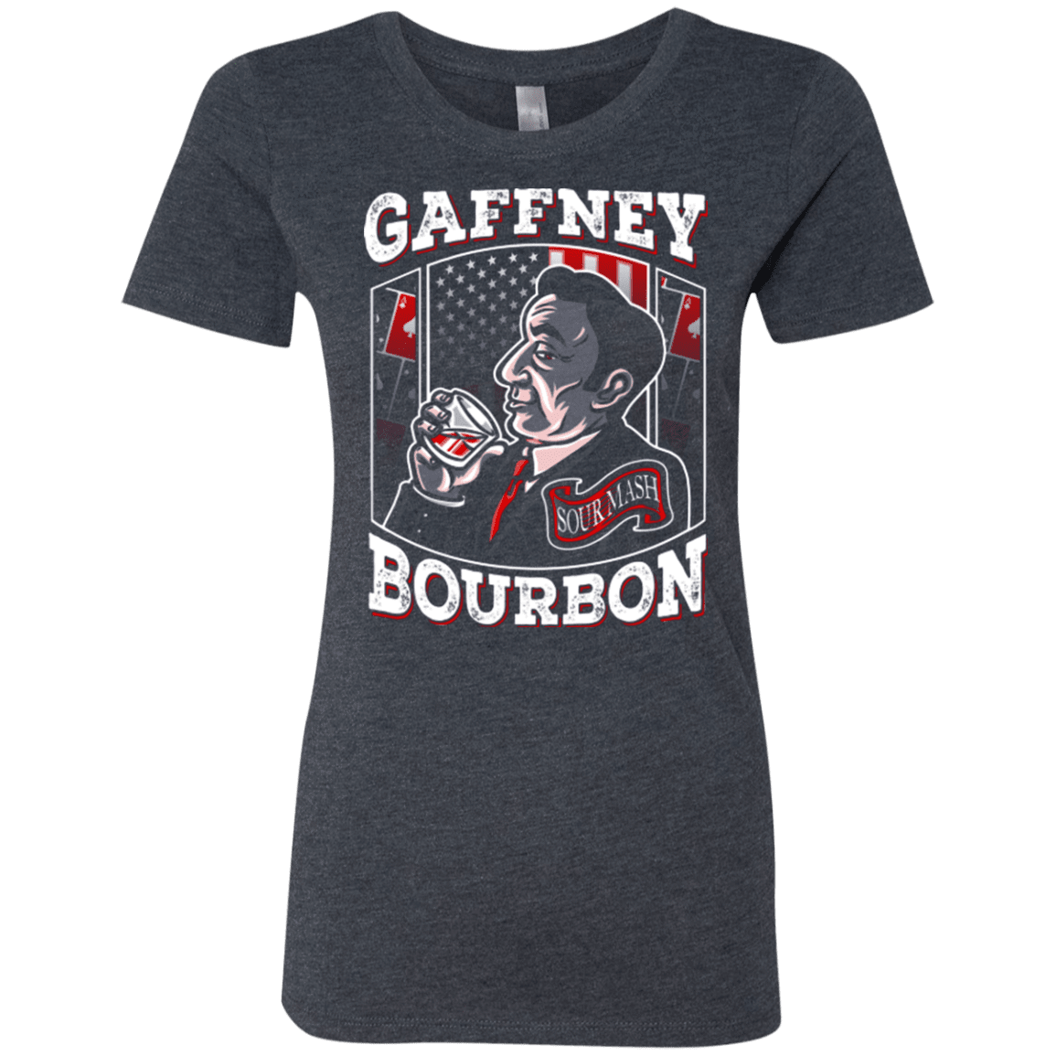 T-Shirts Vintage Navy / Small Gaffney Bourbon Women's Triblend T-Shirt