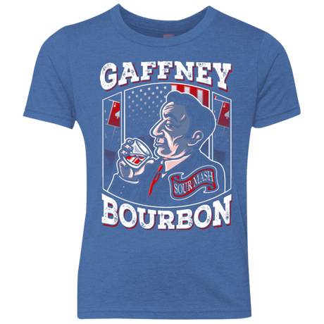 T-Shirts Vintage Royal / YXS Gaffney Bourbon Youth Triblend T-Shirt