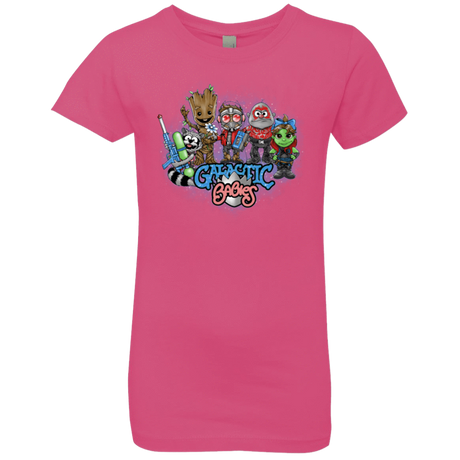 T-Shirts Hot Pink / YXS Galactic Babies Girls Premium T-Shirt