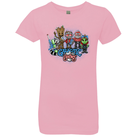 T-Shirts Light Pink / YXS Galactic Babies Girls Premium T-Shirt