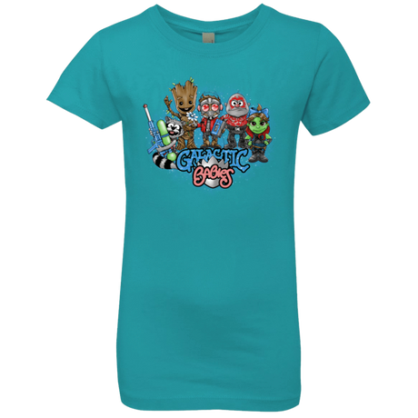 T-Shirts Tahiti Blue / YXS Galactic Babies Girls Premium T-Shirt
