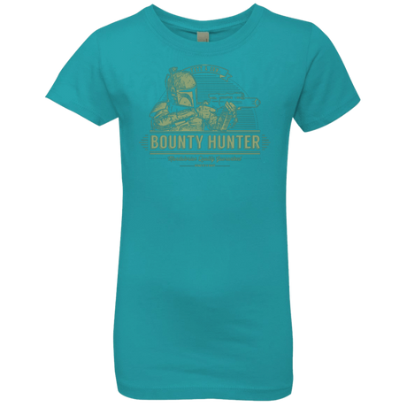 T-Shirts Tahiti Blue / YXS Galactic Bounty Hunter Girls Premium T-Shirt