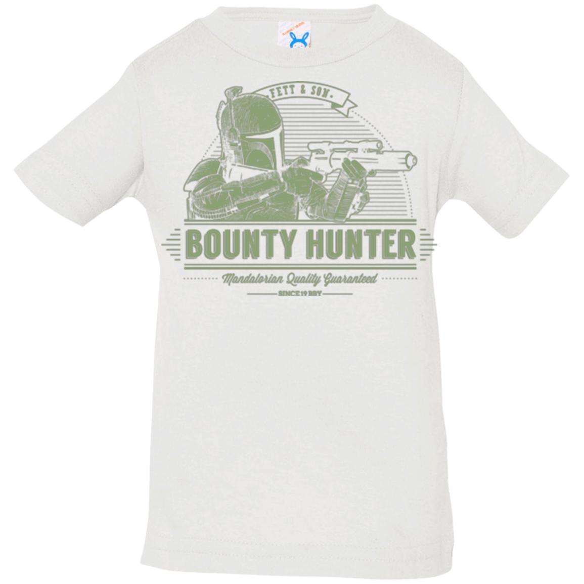 T-Shirts White / 6 Months Galactic Bounty Hunter Infant Premium T-Shirt