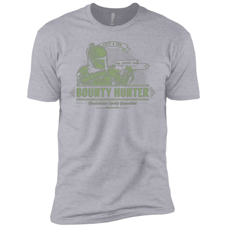 T-Shirts Heather Grey / X-Small Galactic Bounty Hunter Men's Premium T-Shirt