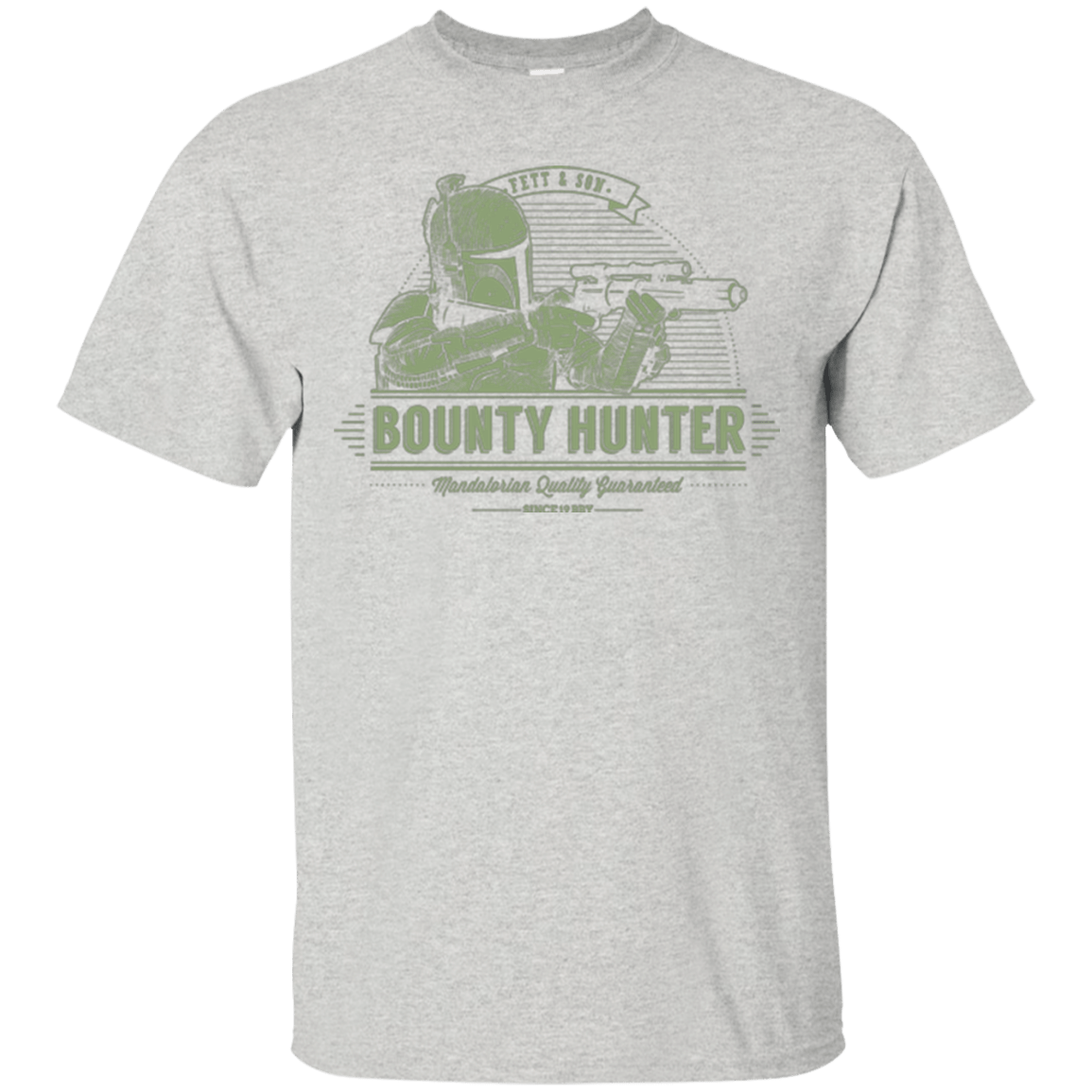 T-Shirts Ash / Small Galactic Bounty Hunter T-Shirt