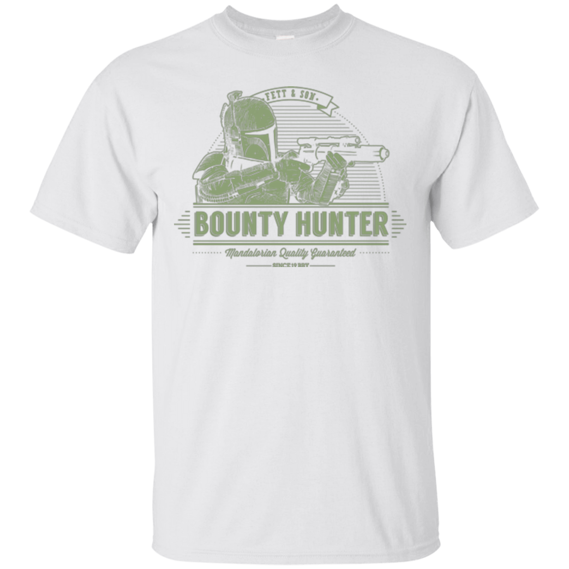 T-Shirts White / Small Galactic Bounty Hunter T-Shirt