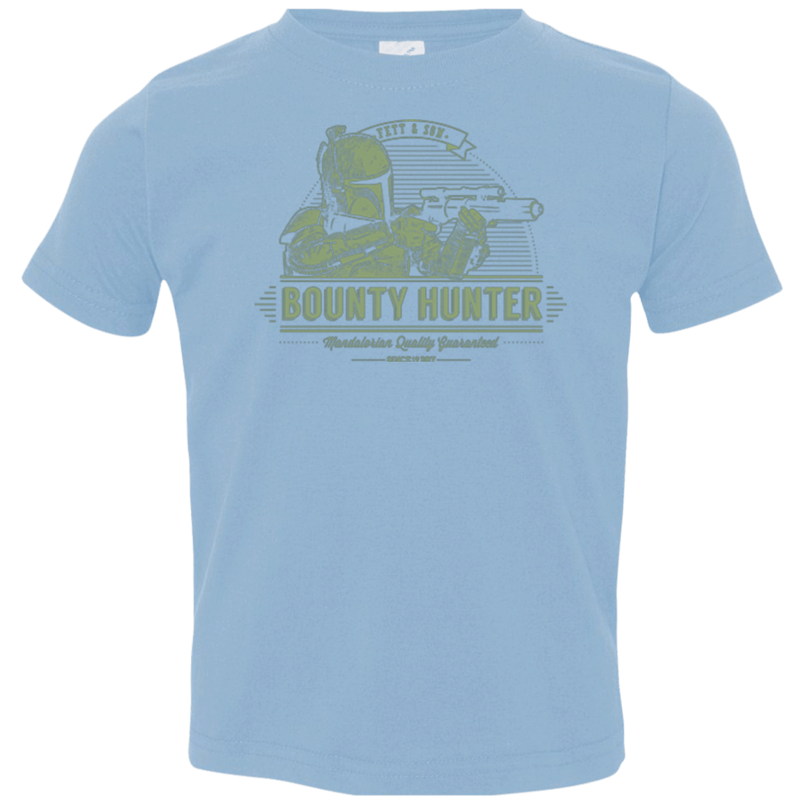 T-Shirts Light Blue / 2T Galactic Bounty Hunter Toddler Premium T-Shirt