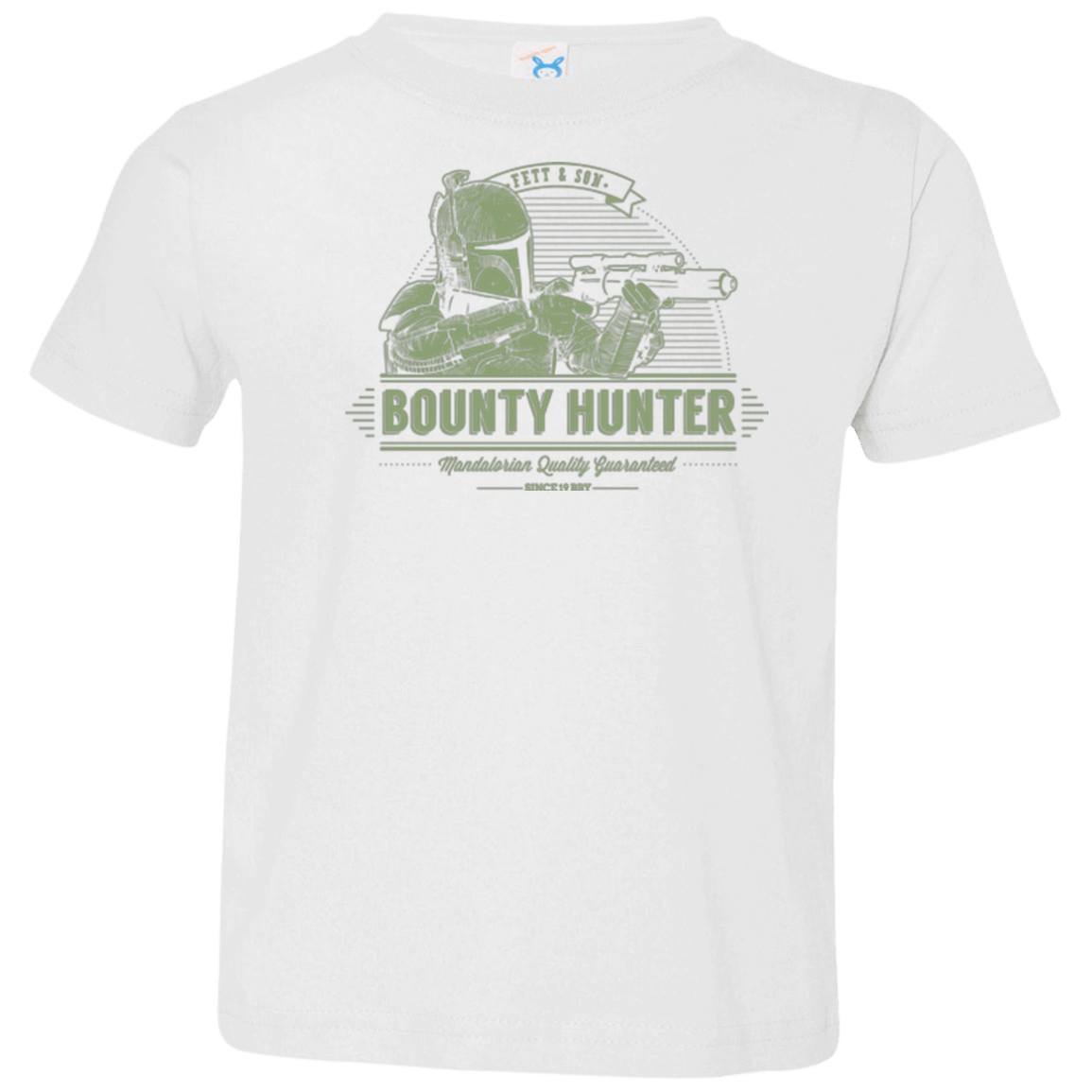 T-Shirts White / 2T Galactic Bounty Hunter Toddler Premium T-Shirt