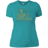 T-Shirts Tahiti Blue / X-Small Galactic Bounty Hunter Women's Premium T-Shirt