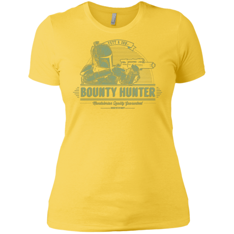 T-Shirts Vibrant Yellow / X-Small Galactic Bounty Hunter Women's Premium T-Shirt