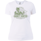 T-Shirts White / X-Small Galactic Bounty Hunter Women's Premium T-Shirt