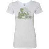 T-Shirts Heather White / Small Galactic Bounty Hunter Women's Triblend T-Shirt