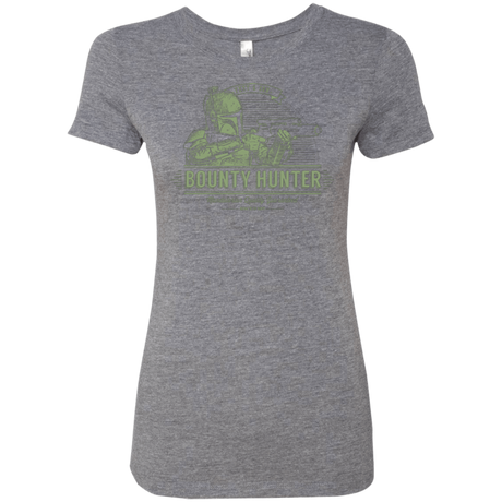 T-Shirts Premium Heather / Small Galactic Bounty Hunter Women's Triblend T-Shirt