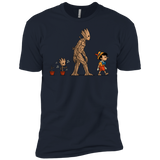 T-Shirts Midnight Navy / YXS Galactic Evolution Boys Premium T-Shirt