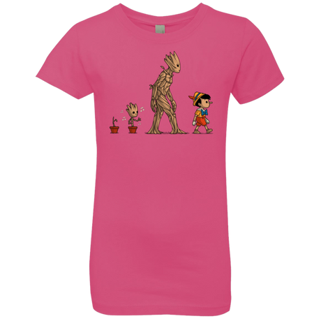 T-Shirts Hot Pink / YXS Galactic Evolution Girls Premium T-Shirt