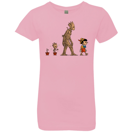 T-Shirts Light Pink / YXS Galactic Evolution Girls Premium T-Shirt