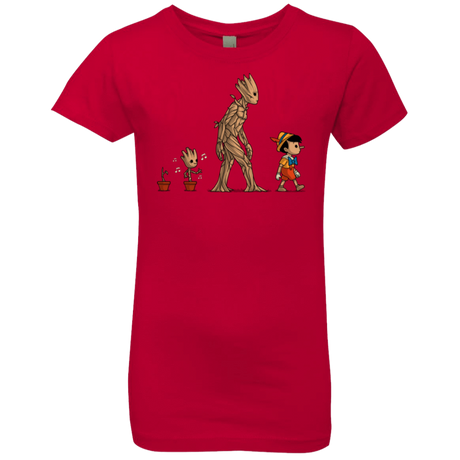 T-Shirts Red / YXS Galactic Evolution Girls Premium T-Shirt