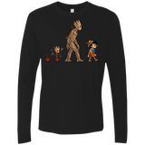 T-Shirts Black / Small Galactic Evolution Men's Premium Long Sleeve