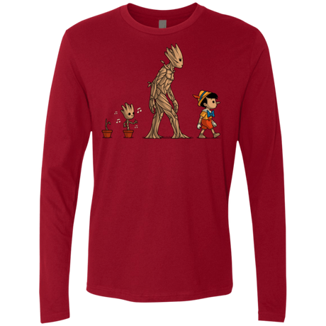 T-Shirts Cardinal / Small Galactic Evolution Men's Premium Long Sleeve