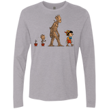 T-Shirts Heather Grey / Small Galactic Evolution Men's Premium Long Sleeve