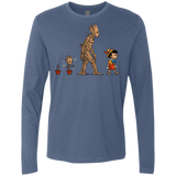 T-Shirts Indigo / Small Galactic Evolution Men's Premium Long Sleeve